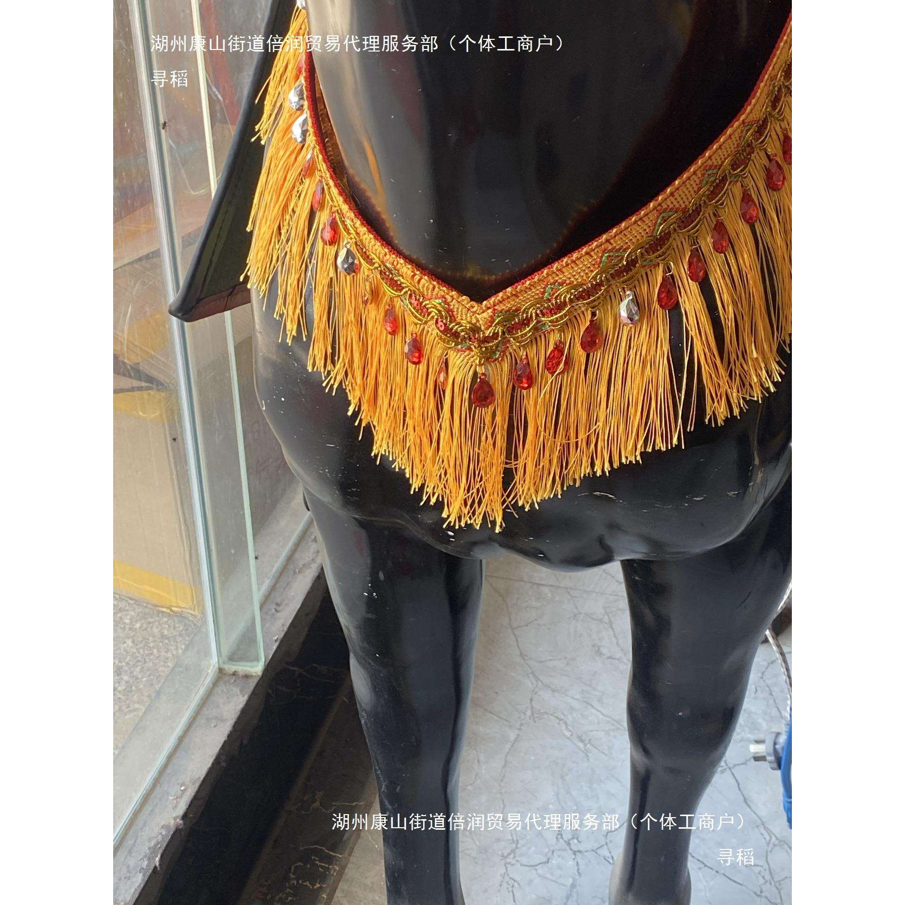 马匹装备尼龙线板胸带低头革多功能花胸带马术用品装饰品马胸带