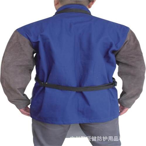 友盟AP-7036阻燃布围裙 防火布围裙 焊接围裙 前身防护围裙