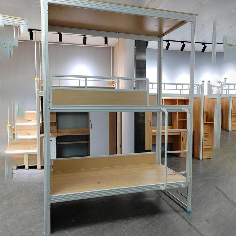 上下床可安装蚊帐宿舍床学校学生寝室上下铺铁床卧室豪华公寓床