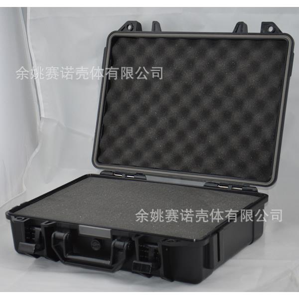 【415X335X120mm】ABS背带塑料箱 手提工具箱 摄影器材箱 安全箱