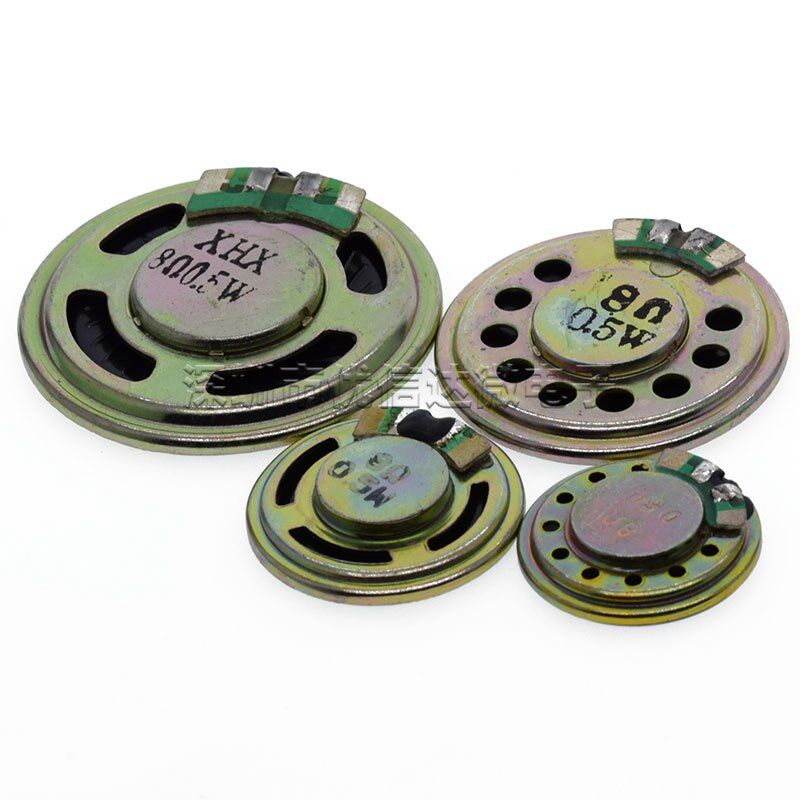 小喇叭 扬声器 8欧 0.5W 0.5瓦 直径20/23/28/30/36MM 4CM 5CM