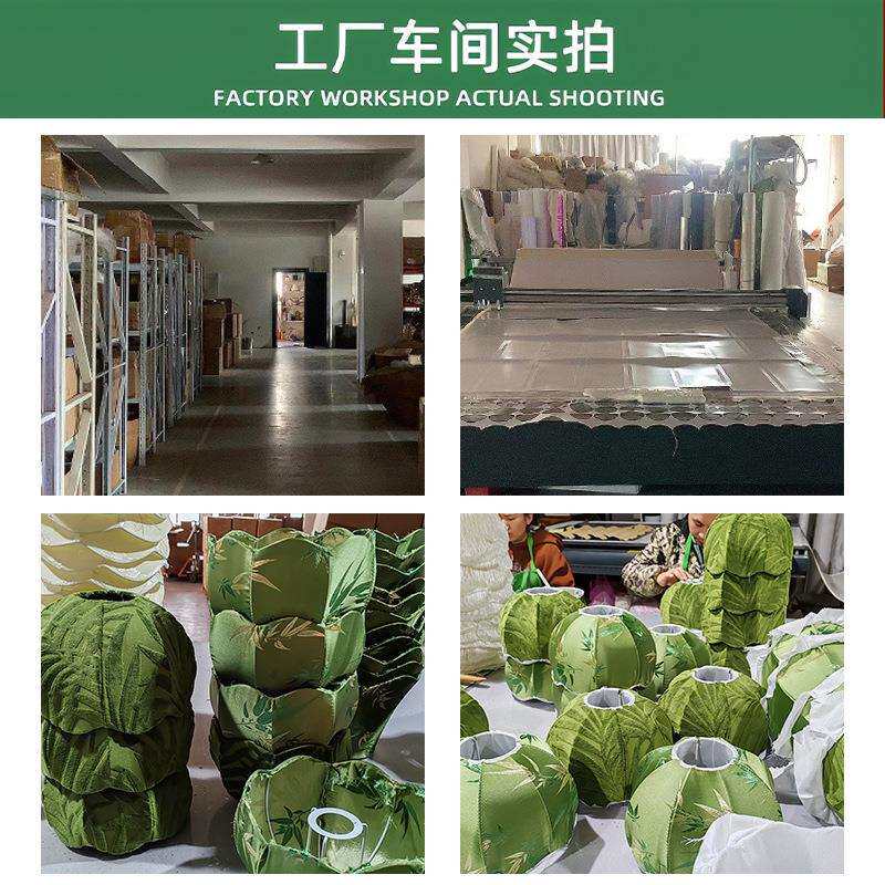 布艺流苏灯罩餐厅酒店工程民宿现货创意工厂灯饰灯配个性复古
