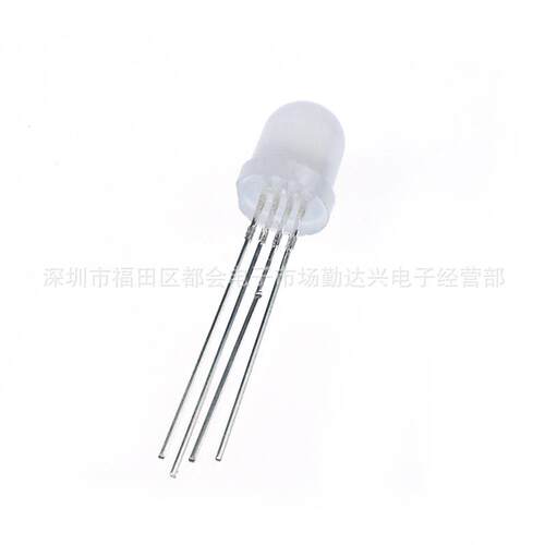 f8雾状8mm红普绿红翠绿红黄双色指示灯发光二极管led灯珠