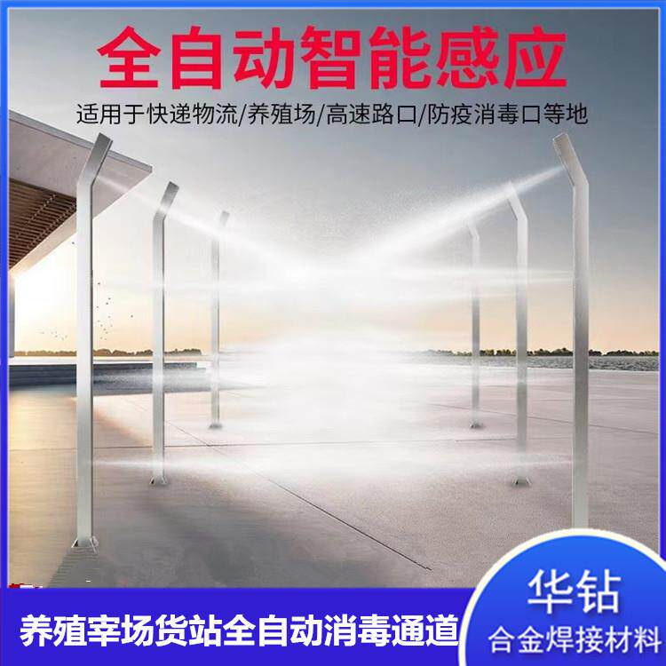 车辆消毒通道养殖业 屠宰场 物流园高压喷涂自动感应消毒通道设备