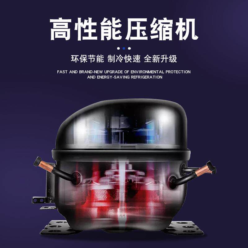 冷藏卧式冰柜商用水吧台冰箱厨房不锈钢操作台冷柜保鲜双温工作台