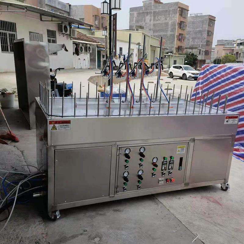东莞源头厂家供应2米环形迷你地轨线喷涂设备 不锈钢全自动喷漆机