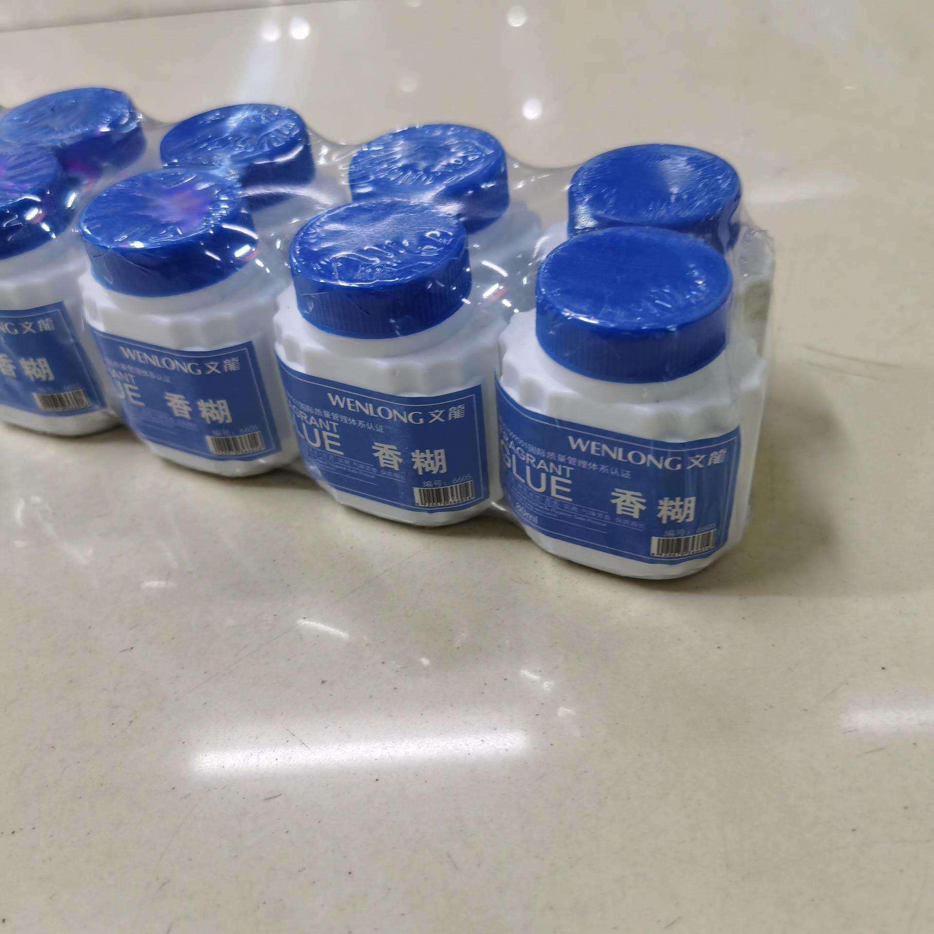 文龙香糊6605浆糊80ml办公财务胶水糨子香糊浆糊粘纸半固体胶30瓶