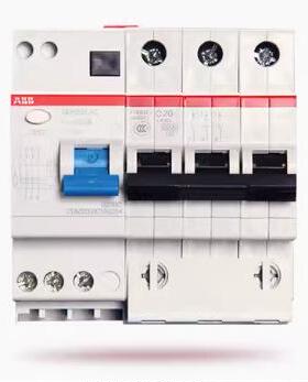 ABB断路器GSH200系列16A漏电保护开关3P三极GSH203 AC-D16/0.03