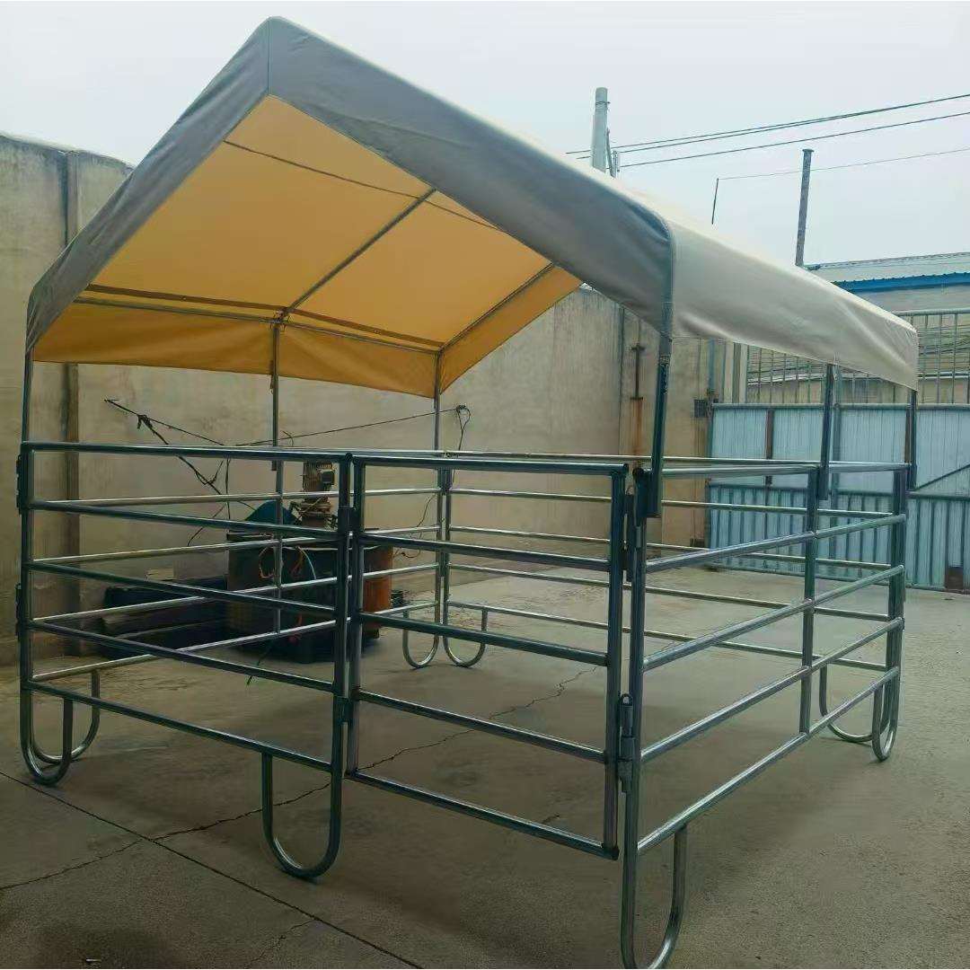 马场可移动凉棚户外马圈乘凉防雨防遮阳马匹临时休息围栏马舍凉棚