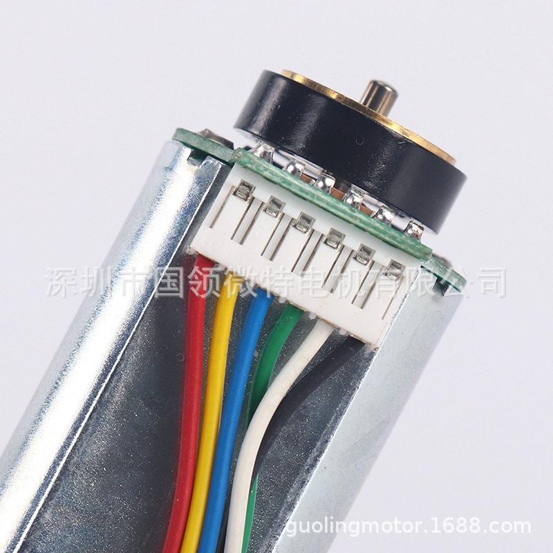 厂家直供低噪音180霍尔编码器直流速微型电机马达12V静音