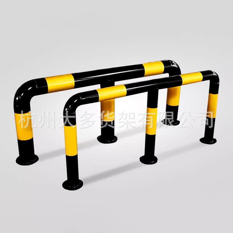 u型钢管挡车器防撞护栏路障挡车栏杆车位限位器停车位车档