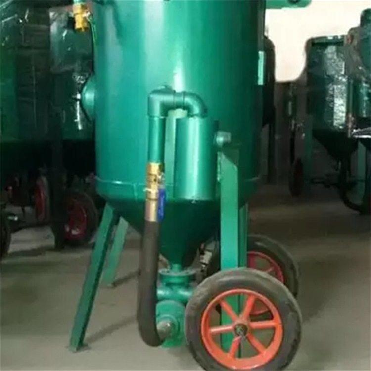 除锈喷砂机厂家全自动喷砂机器多功能移动式压喷砂机