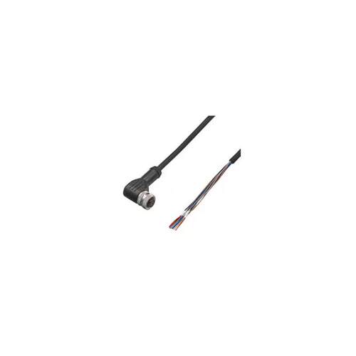 基恩士M12 L 字型 连接器型 标准电缆 标准型(8 针) 3 m GS-P8L3