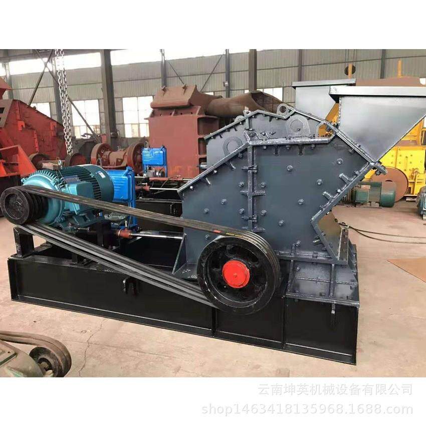 云南液压开箱制砂机 鹅卵石小型打沙机 反击式制砂机 移动制砂机