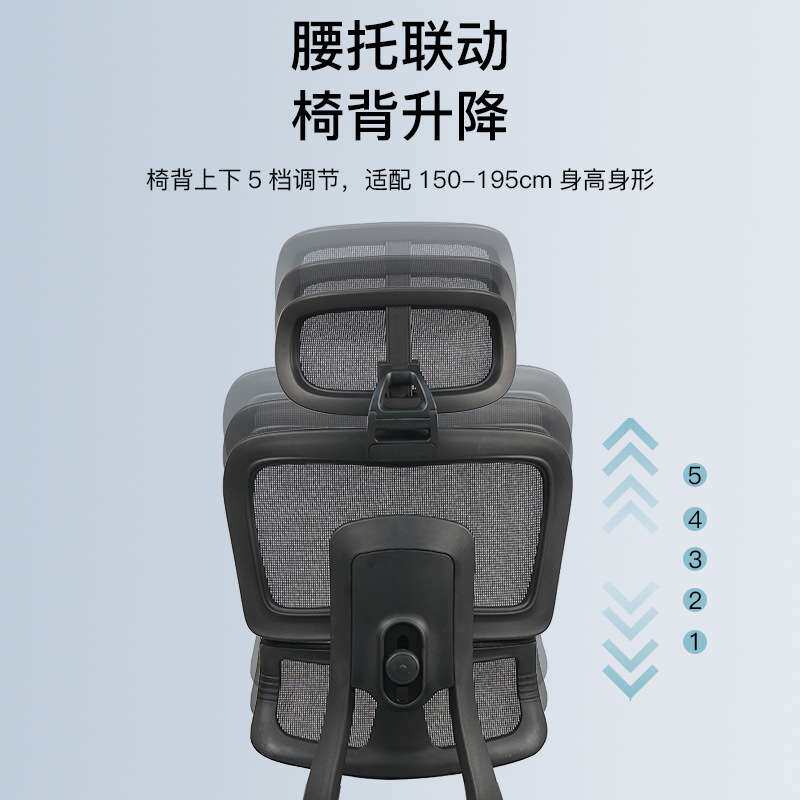 电脑椅家用办公椅学生宿舍可调5D腰托升降转椅职员座椅电竞椅子