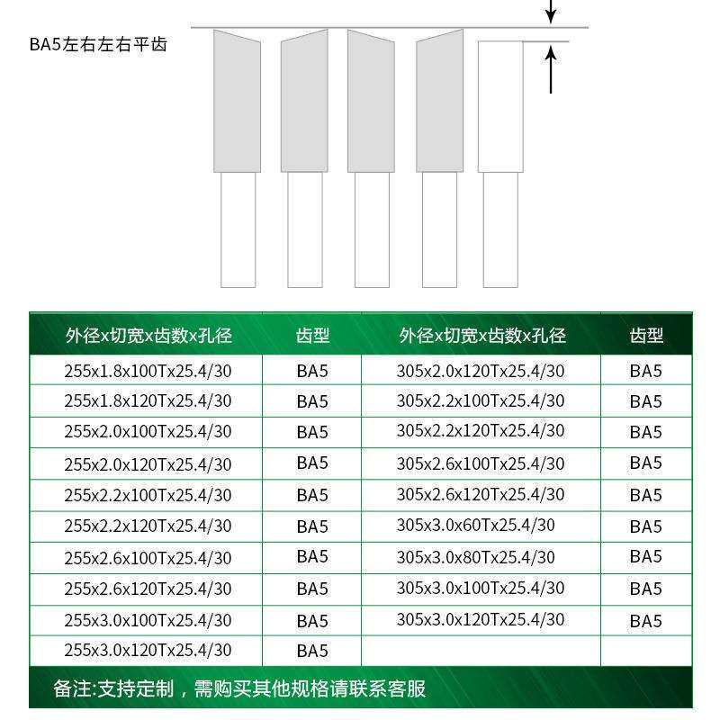 合金锯片14寸切铝锯片相框锯片切铝圆10寸-24寸铝型材高精度