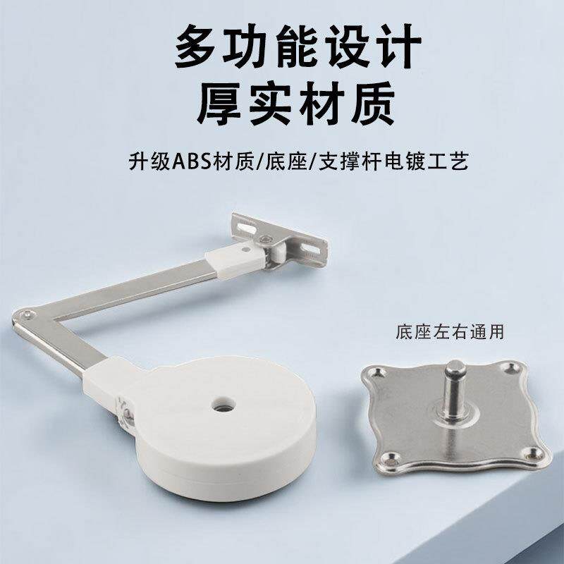 榻榻米气撑下翻门缓降器梳妆台缓冲阻尼器床盖板折叠液压五金配件 - 实物图