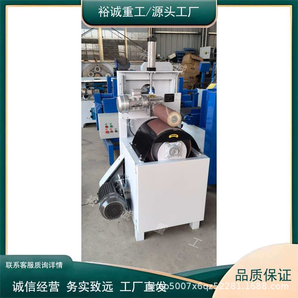气动压紧曲面砂光机木弯板砂光机桌椅腿圆弧抛光木工异形打磨设备