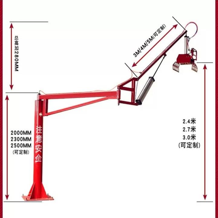 气动助力机械抓手 水泥化肥起重搬运码垛机装卸神器高度定 制