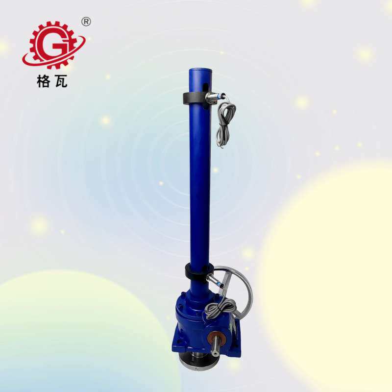 格瓦HK系列螺旋丝杆升降机 手动带限位开关梯形丝杠螺旋升降机
