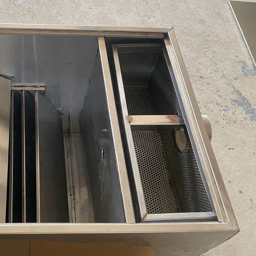 不锈钢餐厅厨房地埋式隔油池商用油水分离器三级过滤油污地沟油池