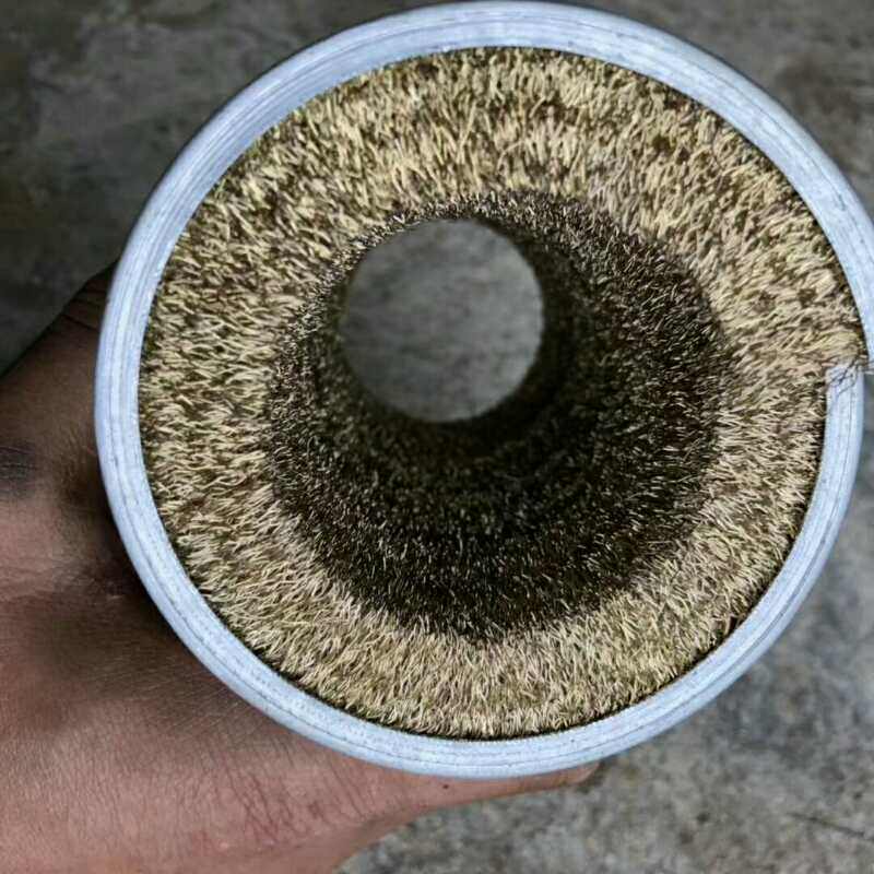 选好毛刷到桐城大成*供应优质火山灰弹簧内绕毛刷 异形弹簧刷