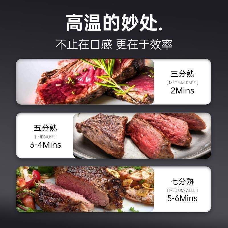 M安派牛排炉商用电烤炉高温烤牛排机面火炉全自动煎牛扒机
