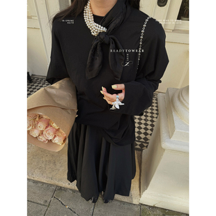 T恤防曬罩衫 Rubyoffice 2025 閉眼入tee松弛感柔軟寬松基礎(chǔ)長袖 女