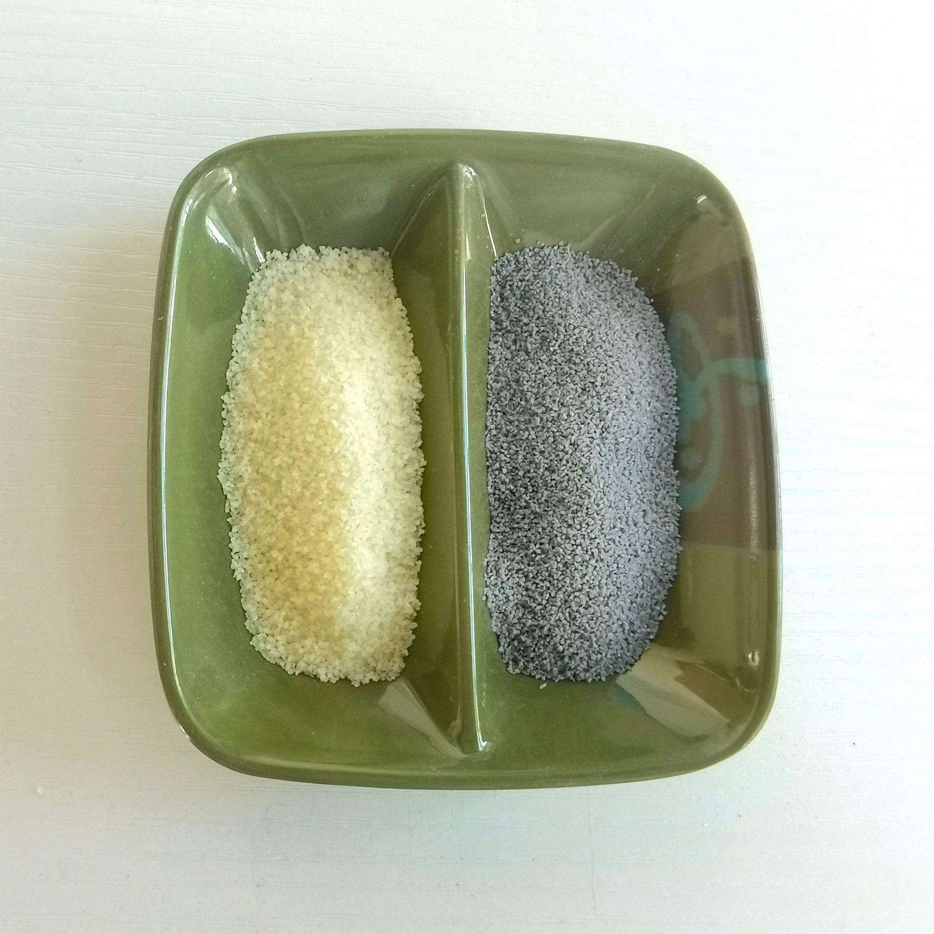 陶彩沙烧结彩沙真石漆内墙外墙陶晶砂地坪造景用细颗粒砂石