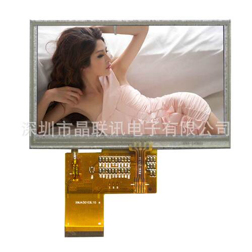 430-009-BN 带触摸4.3寸,4.3寸,液晶屏,彩屏tft,lcd液晶显示屏