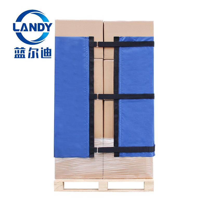 卡板网布绑带 货物缠绕膜物流托盘卡板固定弹力绑带魔术贴捆绑带