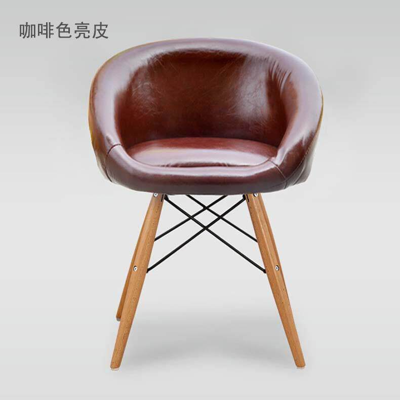 实木餐椅小户型家用电脑椅人体工学椅子时尚会客椅现代简约靠背椅