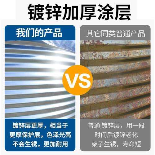 镀锌板水池蓄水池养鱼专用水箱大型户外帆布鱼池养殖池农用储水池