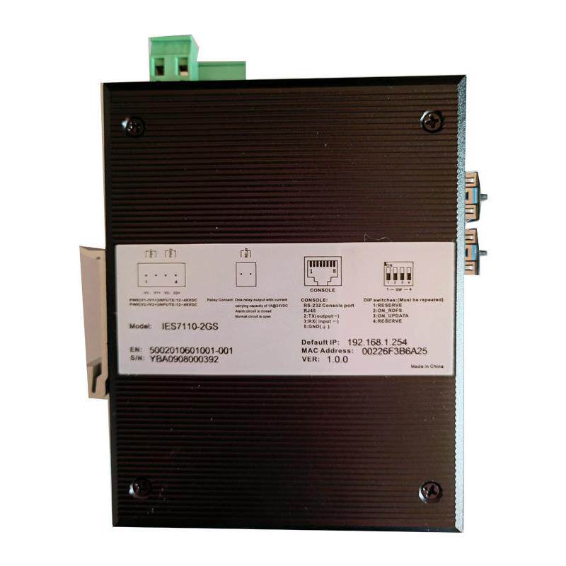 IES7110-2GS 3onedata 交换机 三旺 IES7110-2GS 2路光转8路电口