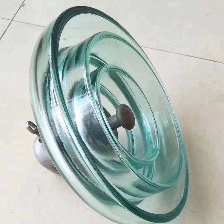 厂家现货 玻璃绝缘子FC210/170 钢化玻璃绝缘子 玻璃瓷瓶绝缘子