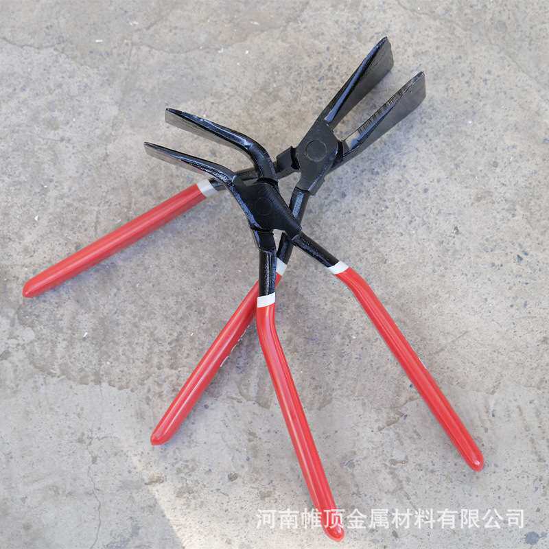 铝镁锰板工具扁嘴钳子45度90度180度 金属屋面施工弯嘴平口钳