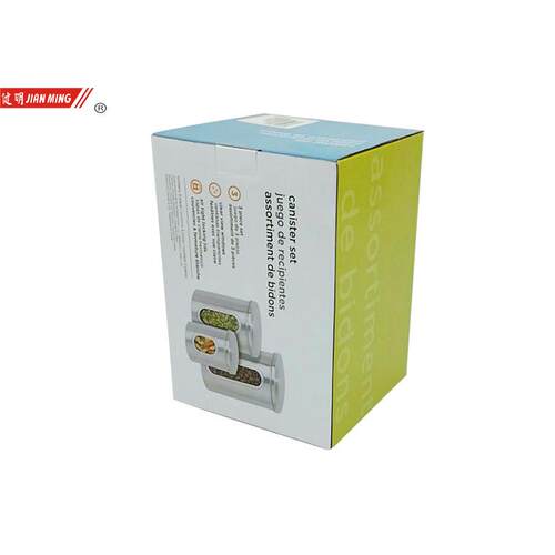XJM004不锈钢大号密封罐 密封食品储存罐 五谷杂粮收纳罐 储物罐