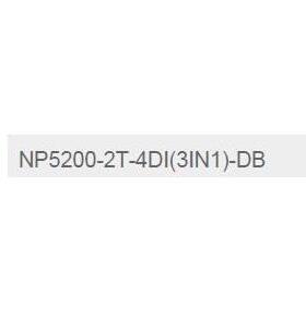 NP5200-2T-4DI(3IN1)-DB 三旺 4路串口RS232RS485转2路电口安全型