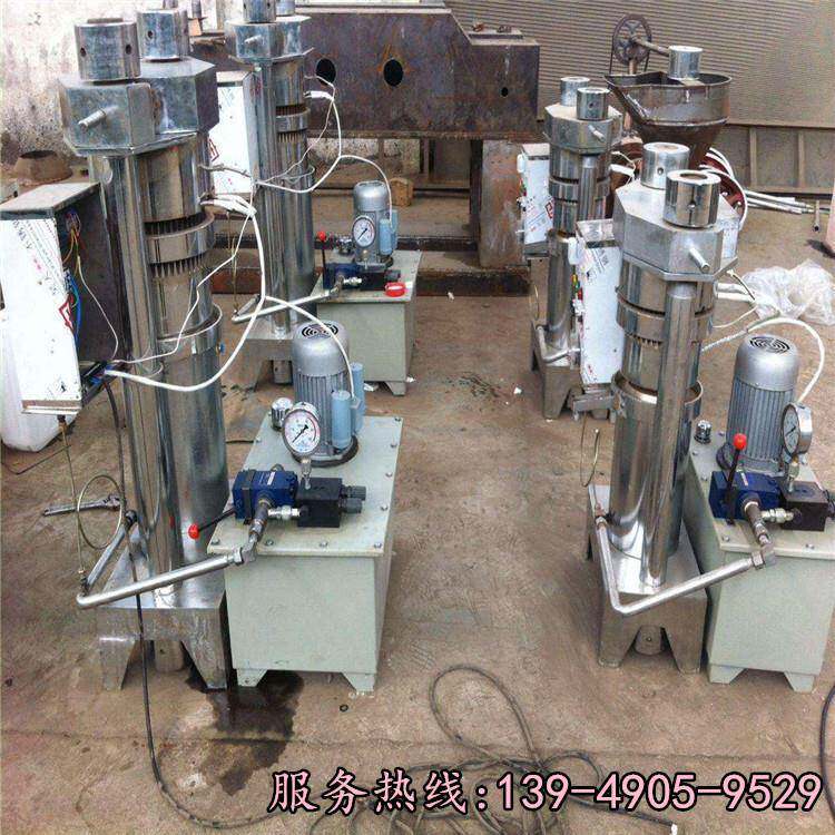 320型多功能液压芝麻香油机 全自动一键启动液压榨油机加工设备