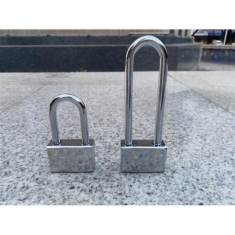 玥玛2861 2862玥玛锁具长梁挂锁合金挂锁防盗窗挂锁防撬防剪双开图片