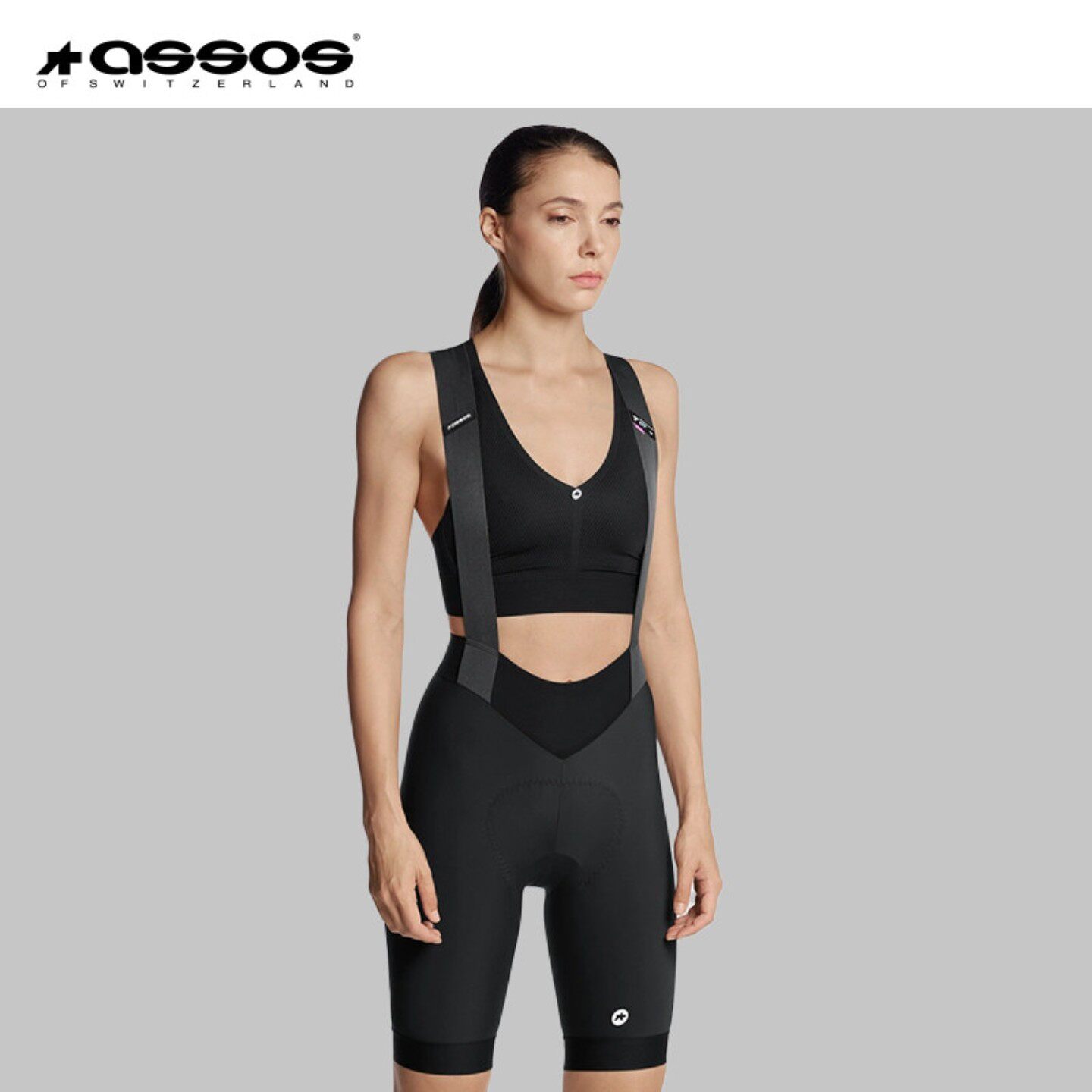 ASSOS内衣女款透气吸汗文胸骑行服内搭Cycling Bra