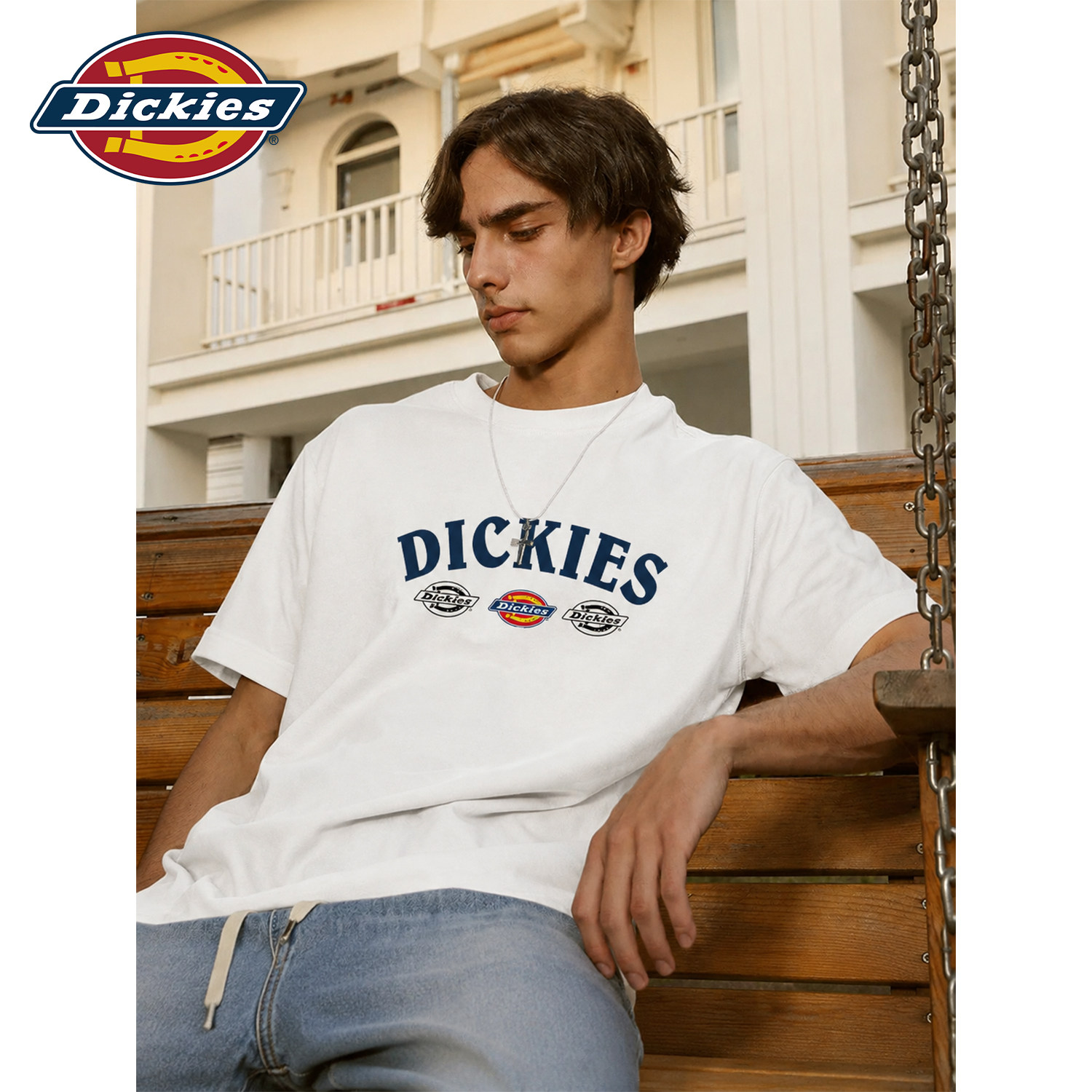 Dickies美式圆领短袖T恤男款