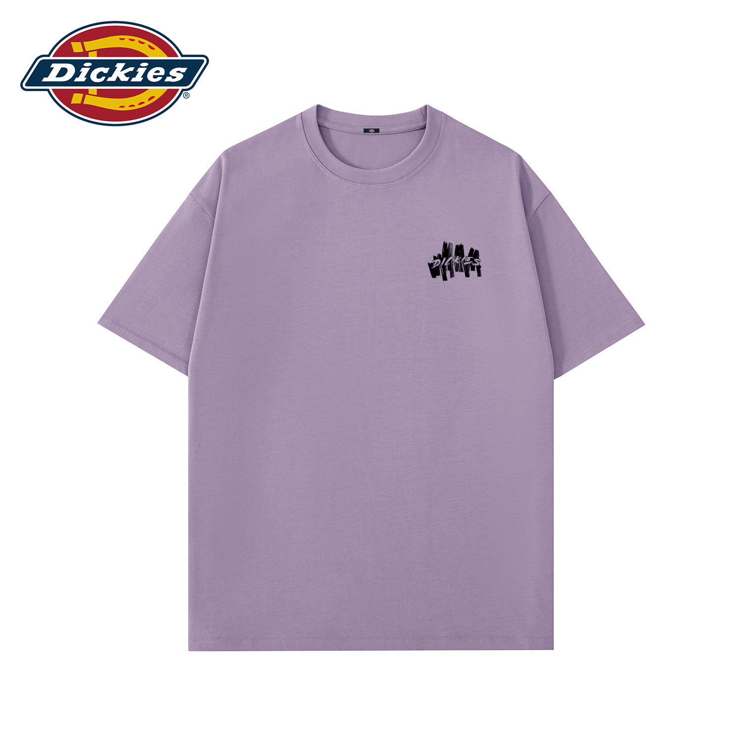 Dickies烟紫色美式纯棉短袖T恤男