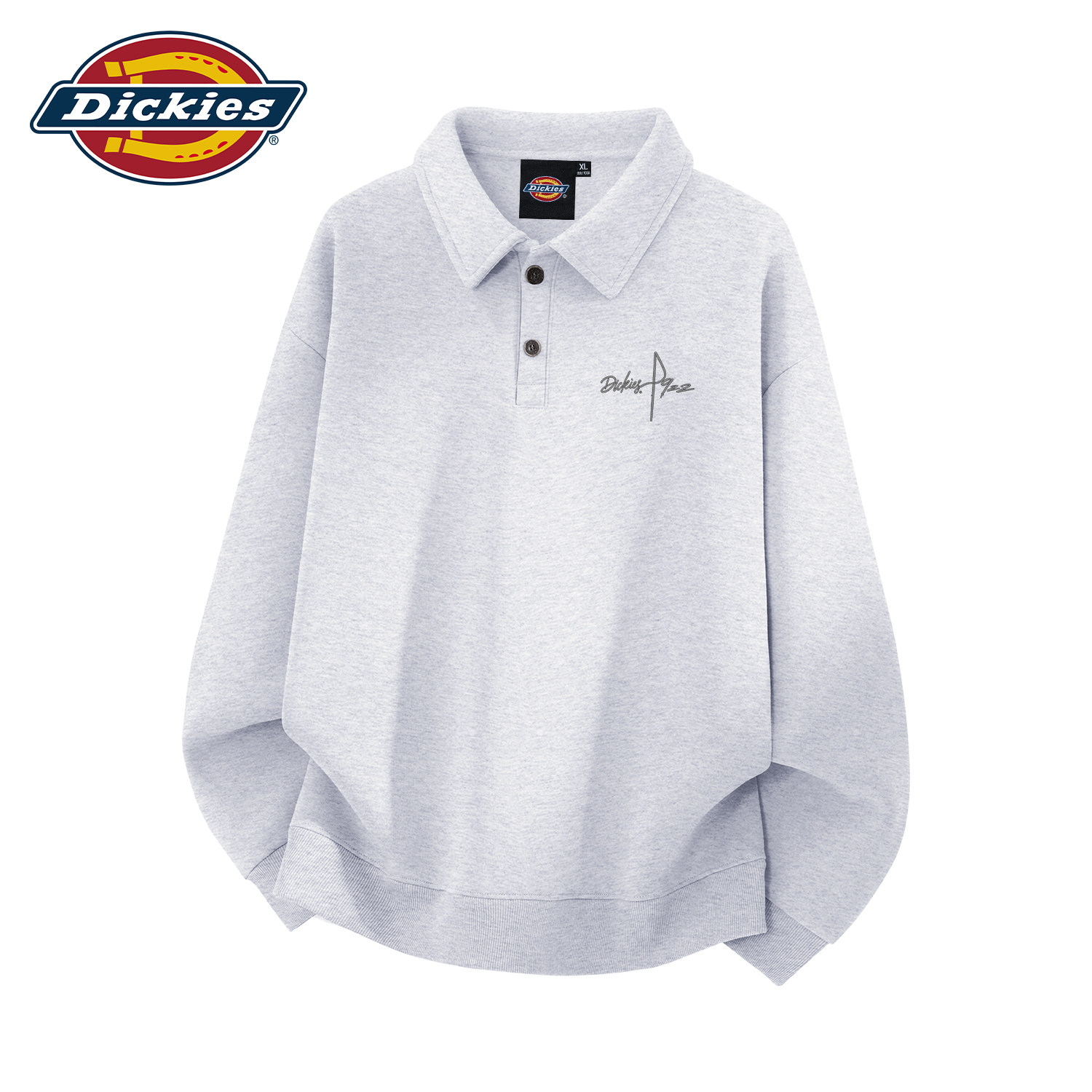 Dickies简约翻领POLO衫上衣男款