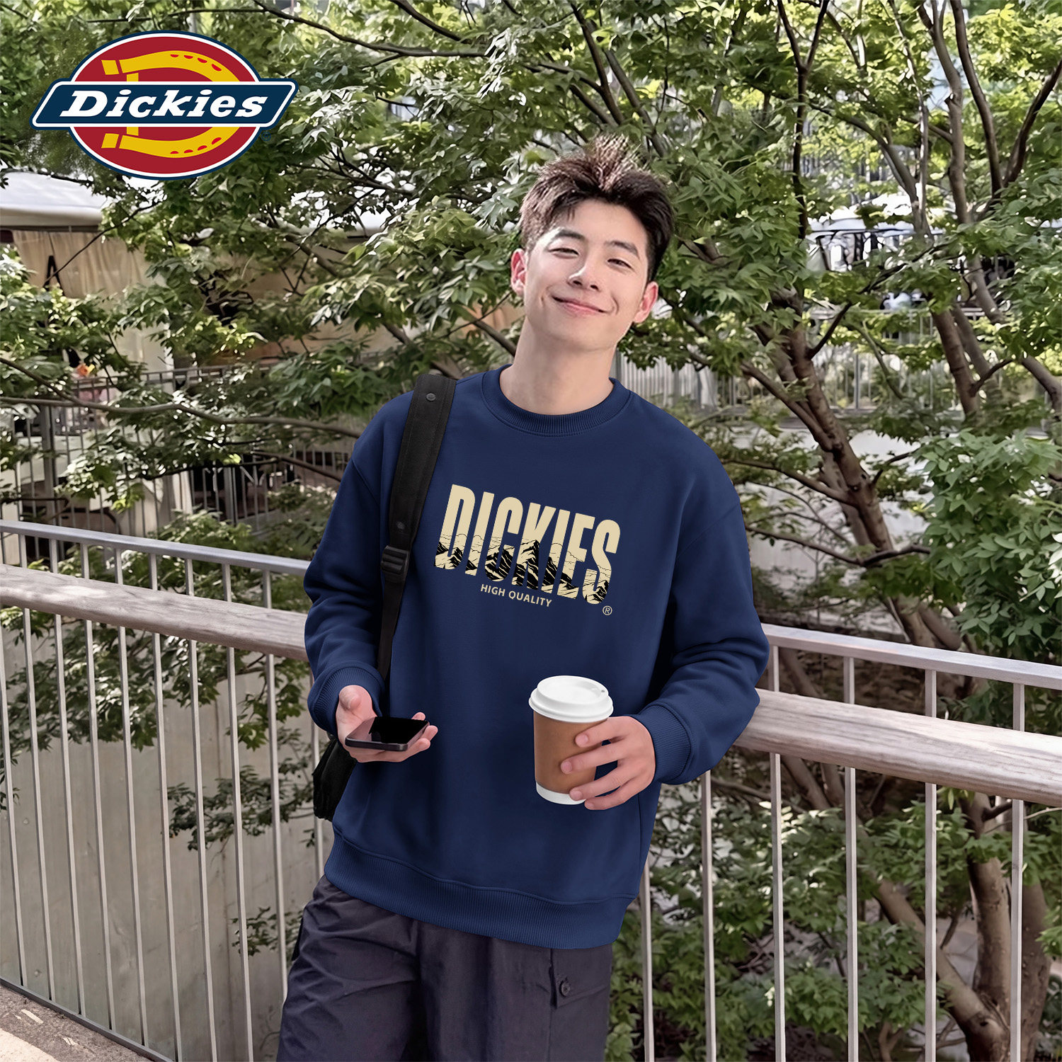 Dickies2026秋冬新款高级感圆领