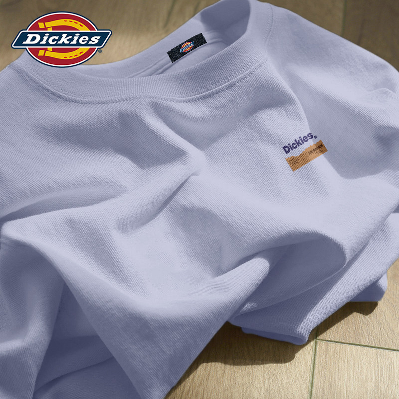 Dickies浅紫色美式潮流短袖T恤男