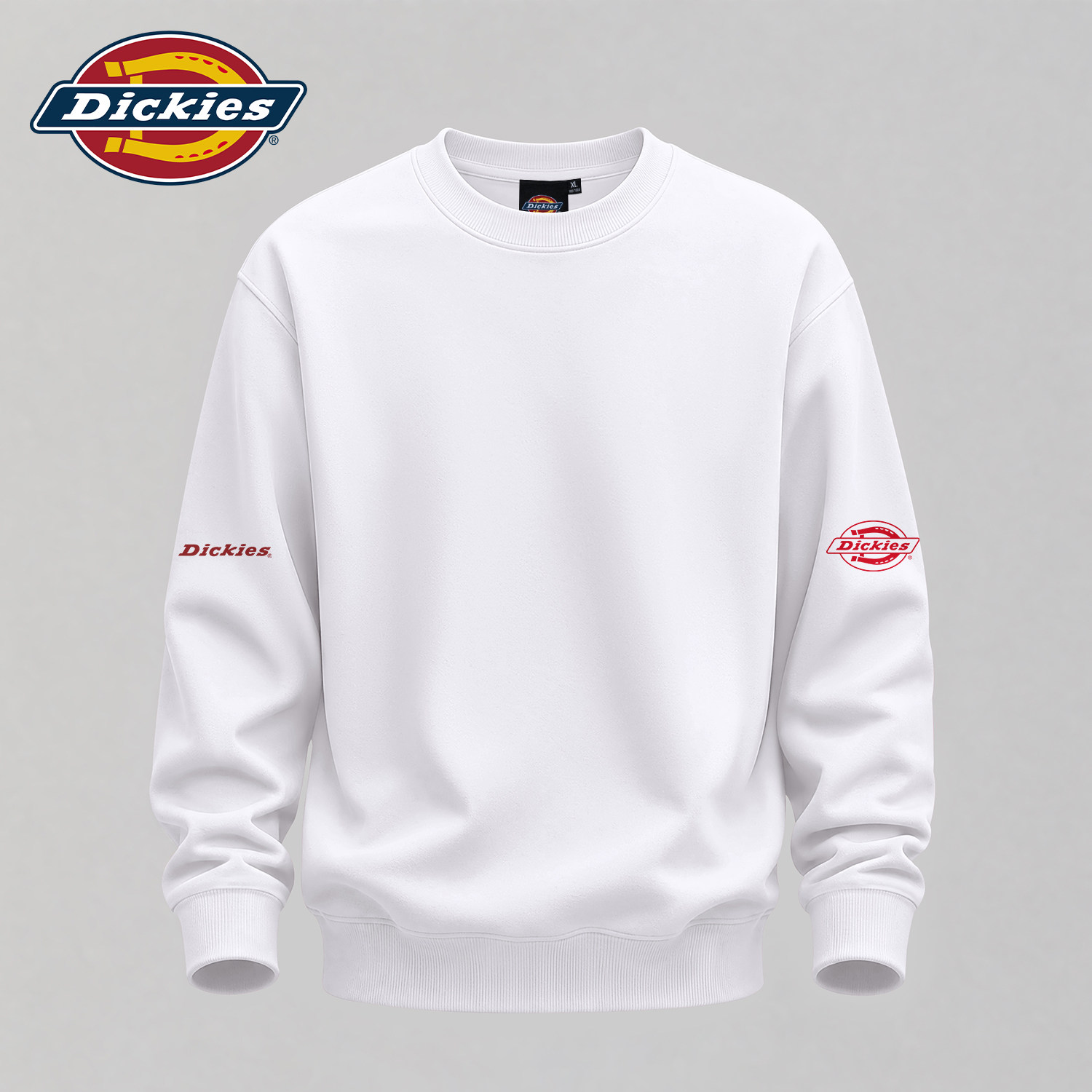 Dickies青少年百搭圆领卫衣男女
