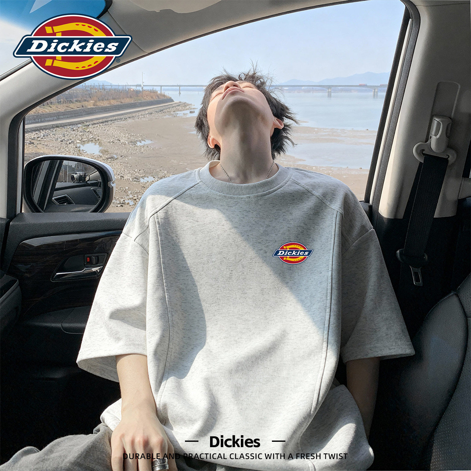 Dickies印花logo短袖T恤男士2026