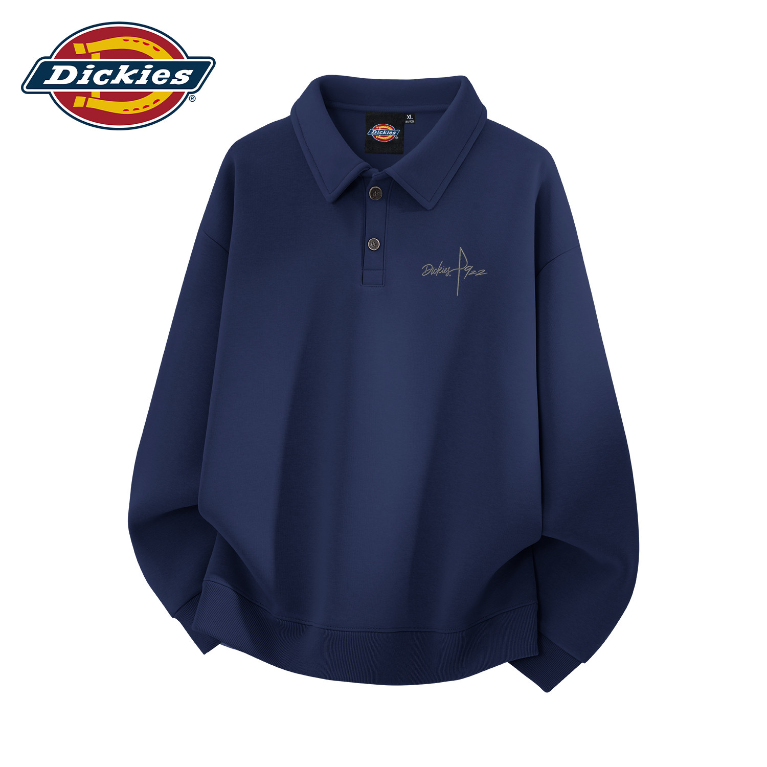 Dickies简约翻领POLO衫上衣男款