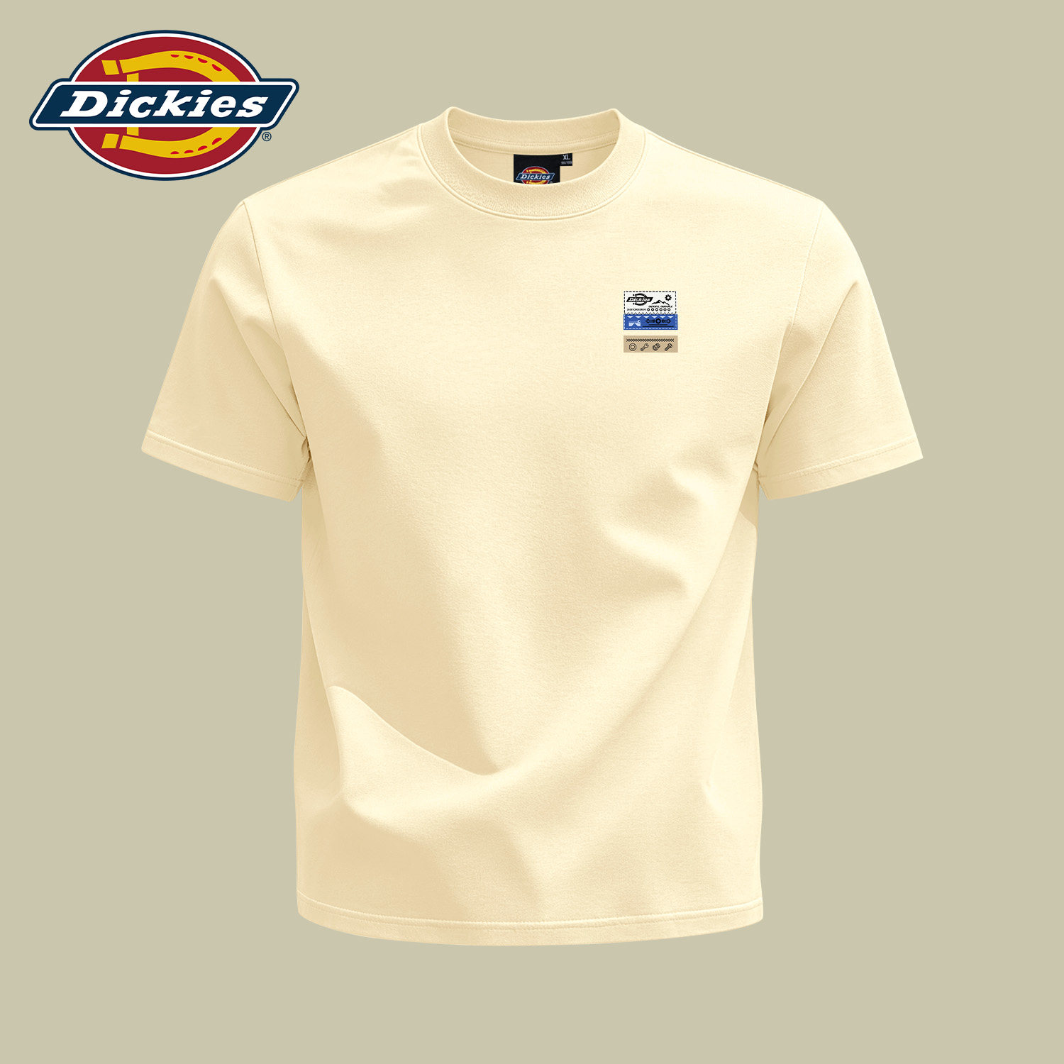 Dickies男生纯棉短袖T恤2026夏